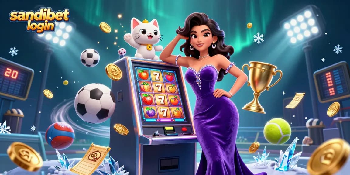 Rasakan jackpot mendebarkan dengan sandibet login yang menampilkan elemen kasino yang hidup dan gameplay yang dinamis.