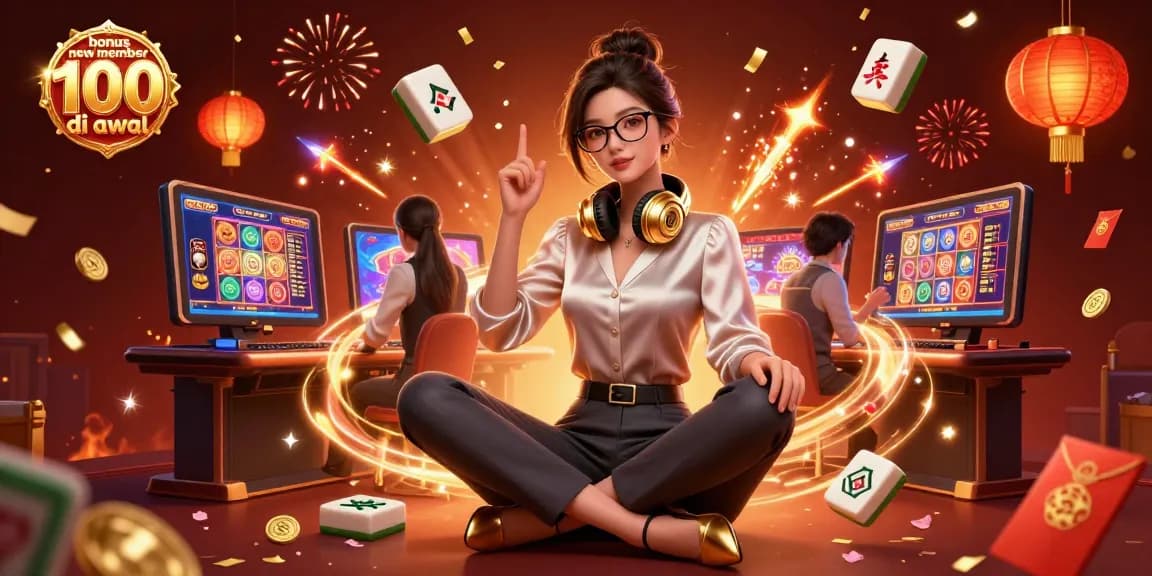 Engage with the bonus new member 100 di awal to enhance your gaming experience at the casino!