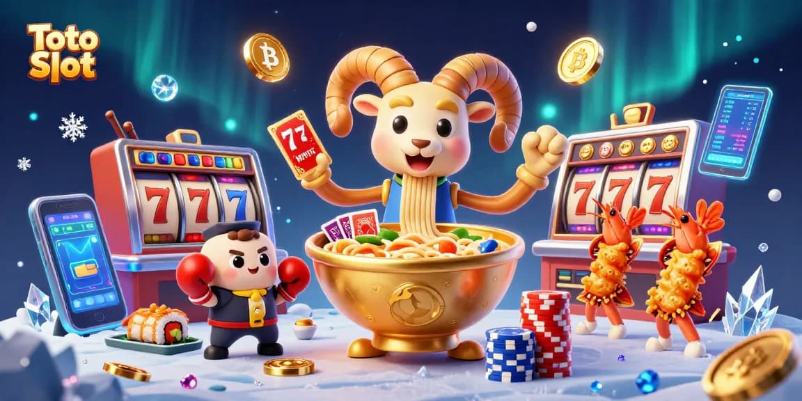 Rasakan keseruan Toto Slot dengan petualangan menggembirakan dalam ilustrasi 3D yang mencolok.