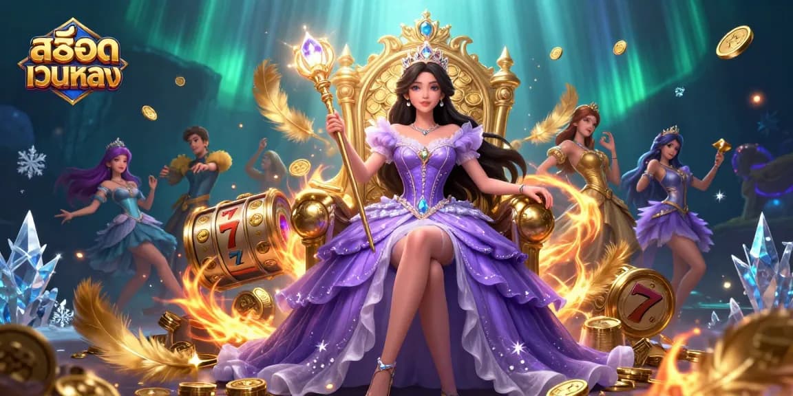 มีส่วนร่วมกับการเล่นเกม สล็อตเว็บตรง ท่ามกลางวงล้อสล็อตที่มีชีวิตชีวา, เหรียญทอง, และองค์ประกอบคาสิโนที่พลิกผัน