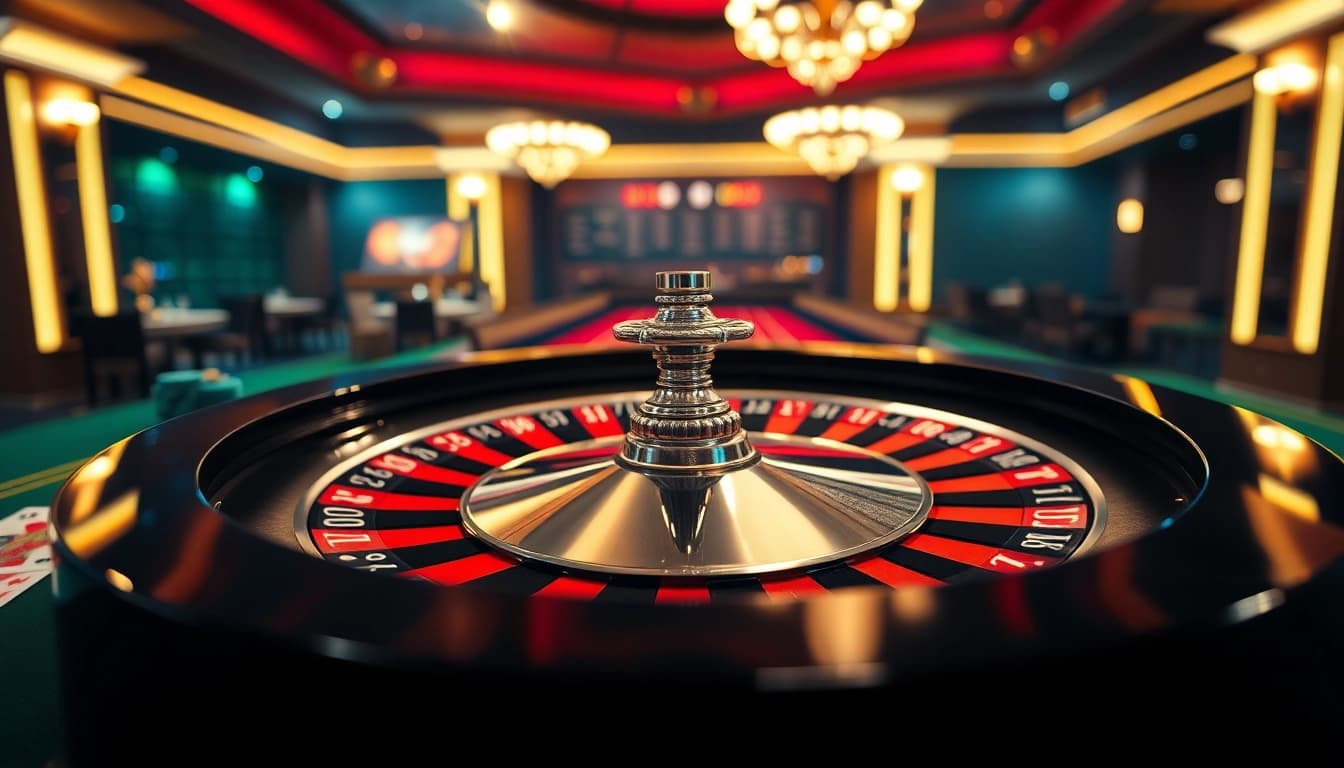 Menangkan permainan di meja roulette dengan xgslot88 dan chip bercahaya yang mengesankan.