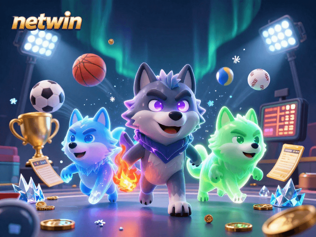 Experience thrilling gameplay and winning moments with netwin's online entertainment platform featuring dynamic sports elements.