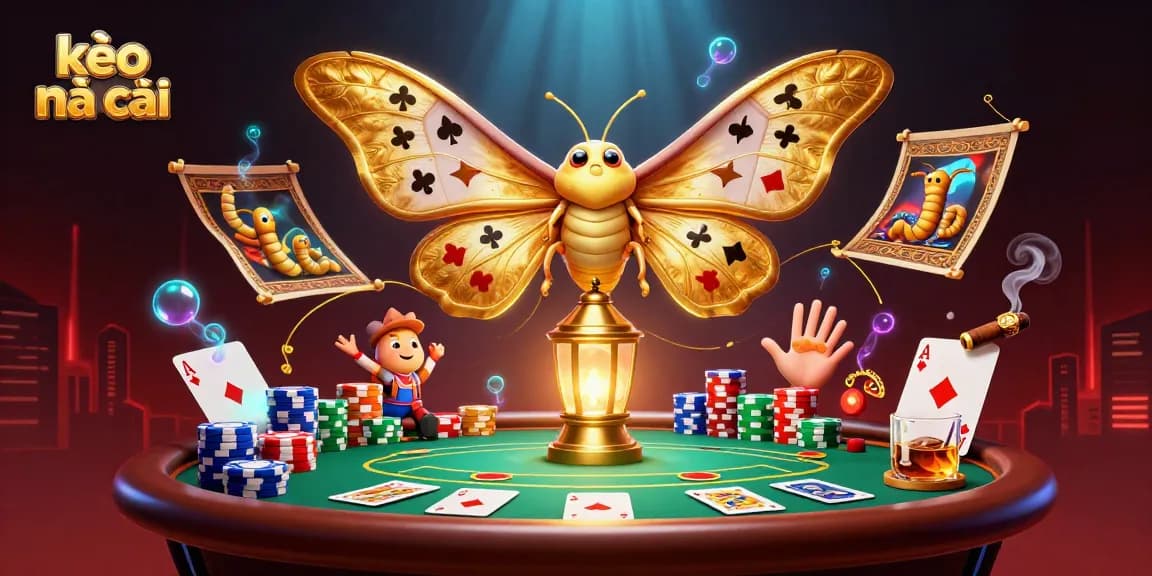 Bet on kèo nhà cái with a vibrant 3D illustration showcasing casino elements and excitement.