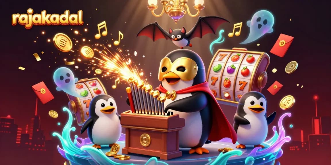 Permainan judi seru di rajakadal dengan penguin opera misterius dan koin emas mengalir.