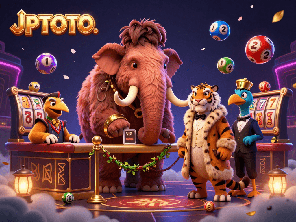 Experience JPTOTO's thrilling casino atmosphere with exciting game elements and dynamic visuals.