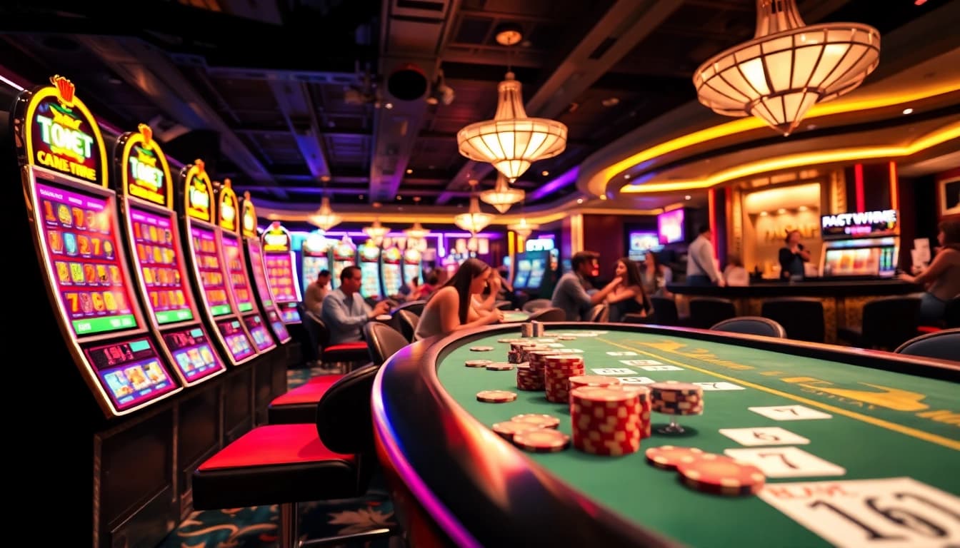 Experience the excitement at a trusted online casino Malaysia with vibrant games and atmosphere.