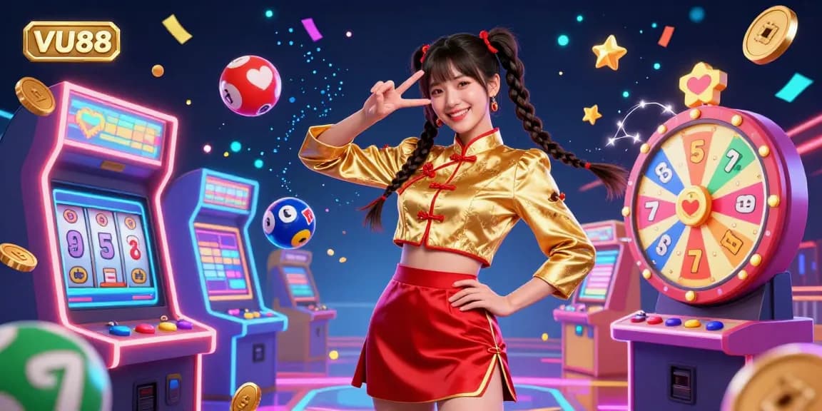 Experience the thrill of winning at VU88 with vibrant games and exciting casino elements.