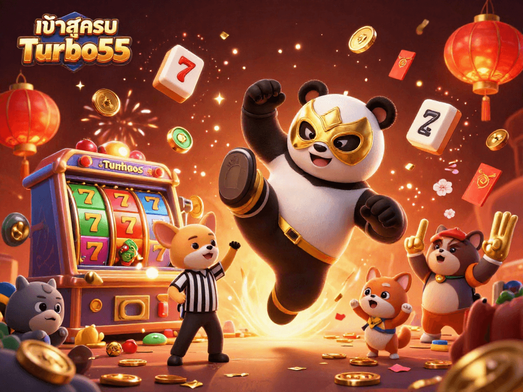 Engage with the thrilling world of gambling as youเข้าสู่ระบบ Turbo55 and join the festive atmosphere with amazing characters!