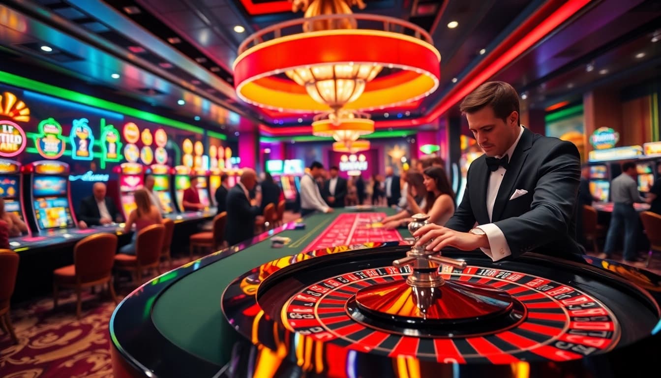 Serunya bermain landaktoto di meja roulette yang megah dengan dealer profesional.