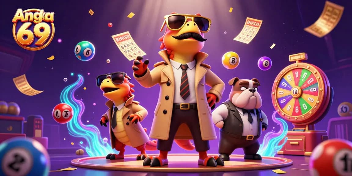 Engage in thrilling gameplay with Angka 69, featuring animated raptors attempting casino entrance.