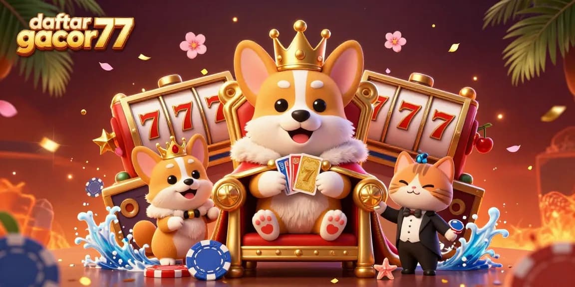 Daftar gacor77 dan nikmati permainan slot terbaik dengan peluang tinggi setiap hari.