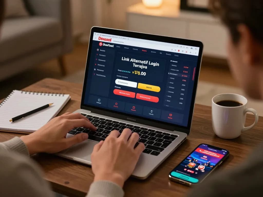 Dewatogel Link Alternatif Login Terbaru displayed on an online gambling interface, showing strategic betting options and real-time data.