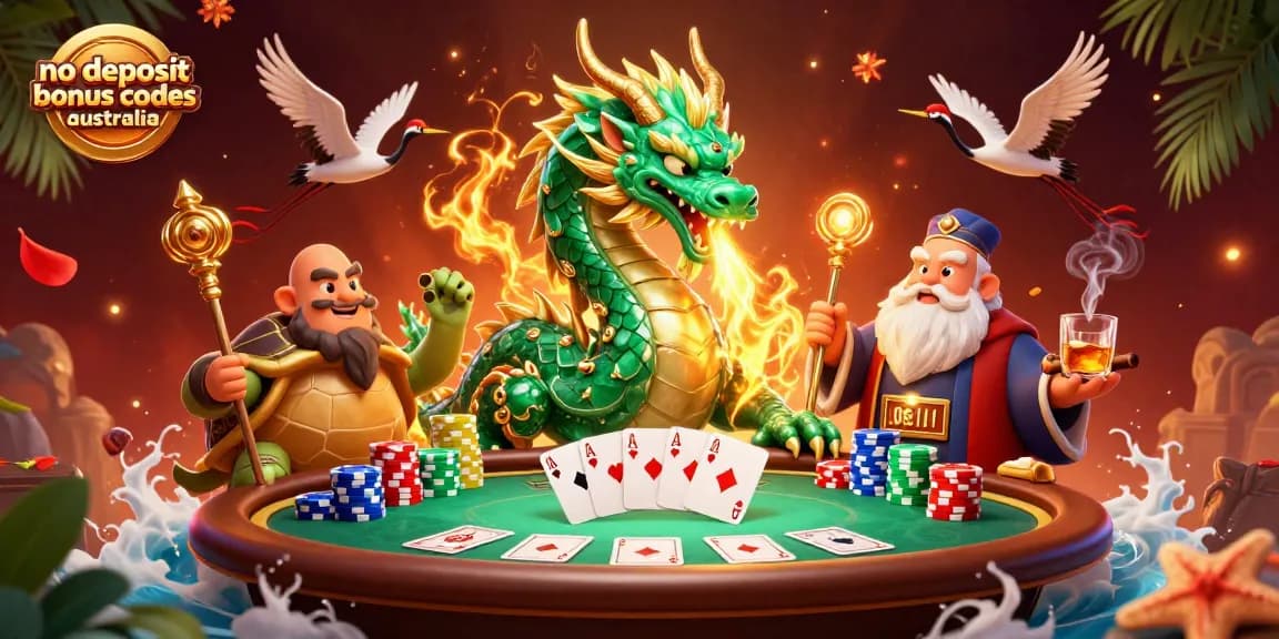 Engage in thrilling gameplay with no deposit bonus codes australia featuring a dynamic casino scene.