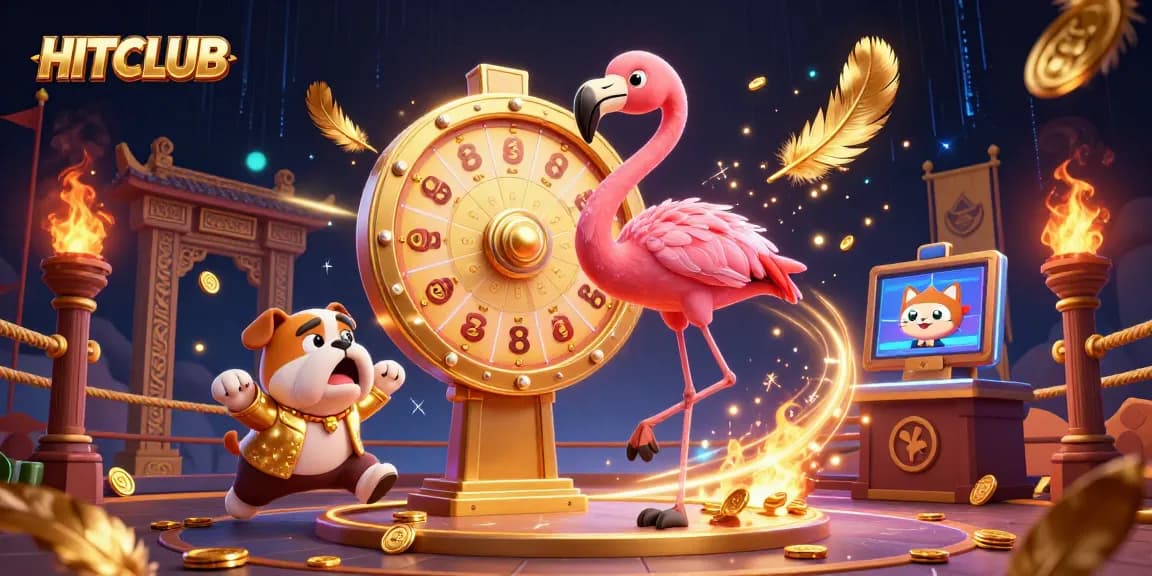 Spin the giant prize wheel at HITCLUB and win fantastic gambling rewards today!