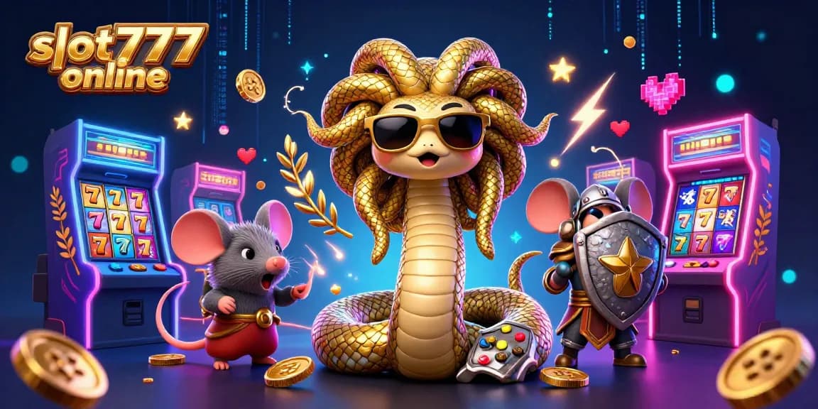 Play dynamic slot777 online with vivid characters and vibrant casino elements.