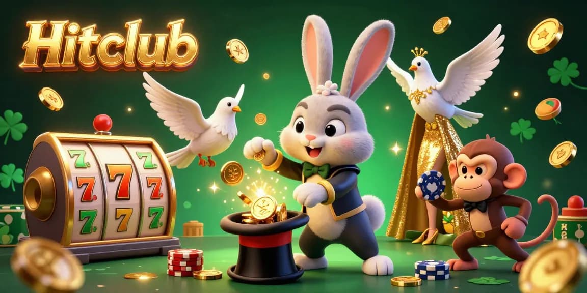 Hitclub offers exciting slot games where players enjoy spinning reels and winning jackpots.