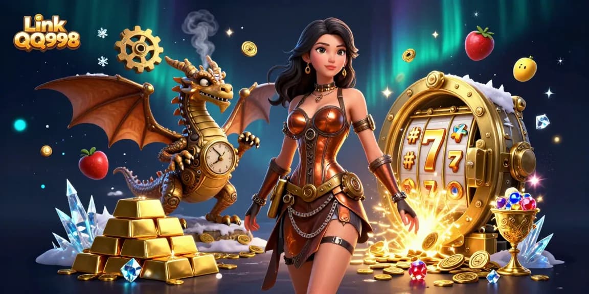 Play thrilling games on the Link QQ998 platform showcasing dynamic slots and lavish treasures.