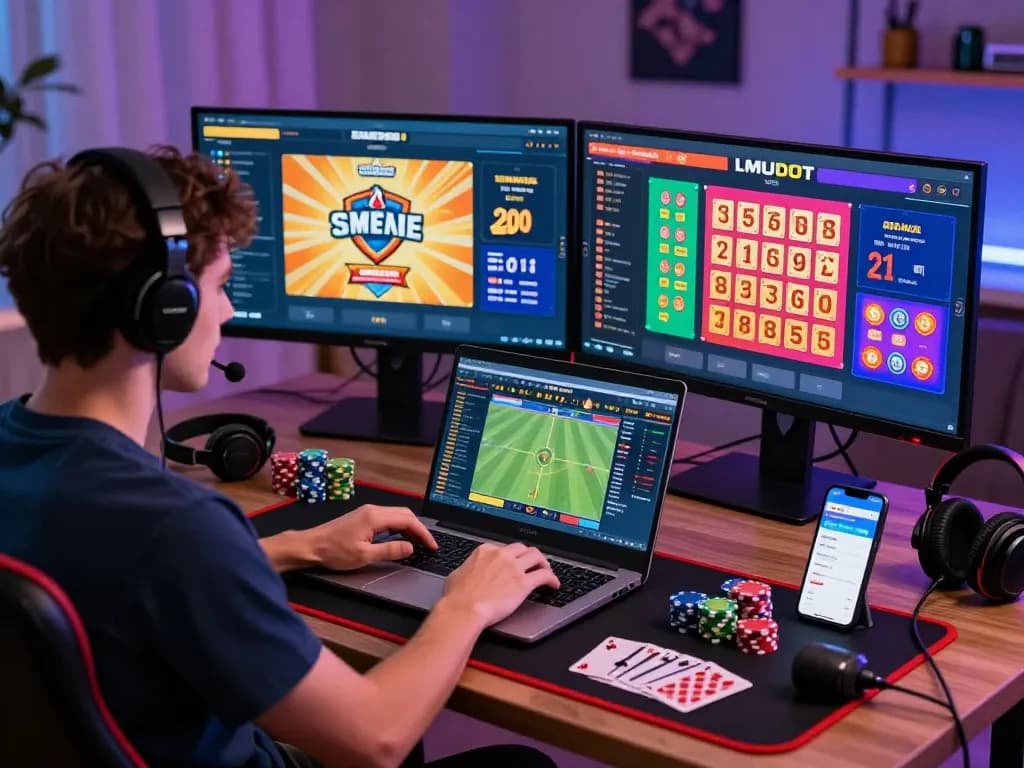 Exciting online gambling experience with tot88 showcasing real-time betting action.