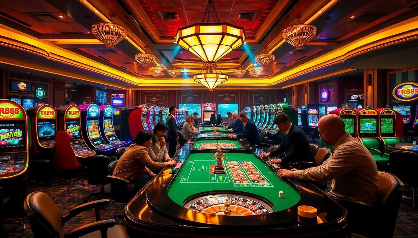 Gamble big at https://tr88.tech/ in a luxurious casino ambiance filled with live gaming and excitement.