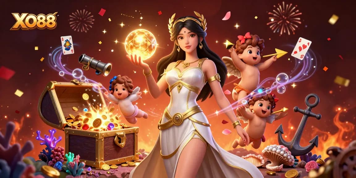Experience thrilling gaming at XO88 with vivid 3D characters and dazzling prizes.