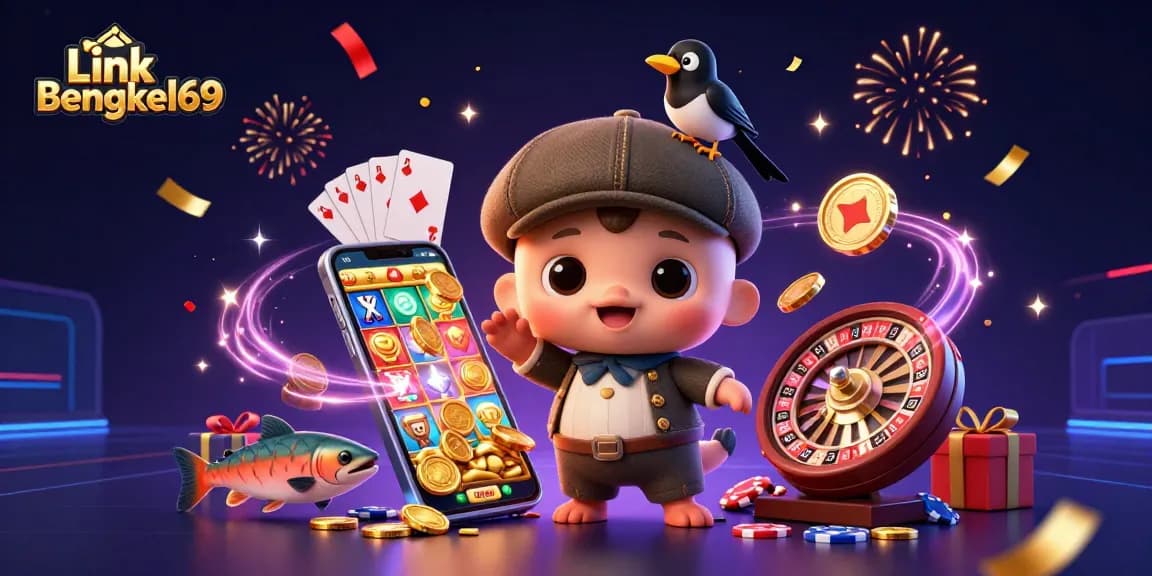Spin and win at Link Bengkel69 with exciting slot games and vibrant casino elements.
