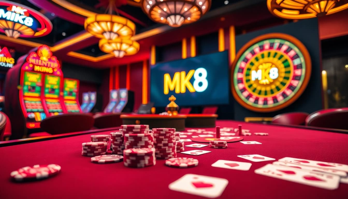 Experience thrilling action at MK8 casino with vivid tables, exciting games, and professional ambiance.
