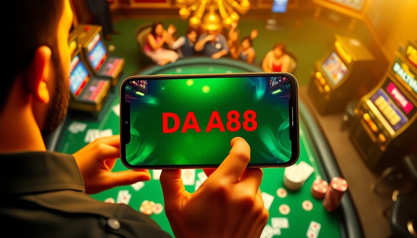 Join the action at DAGA88 as players enjoy live betting excitement with vibrant casino elements.
