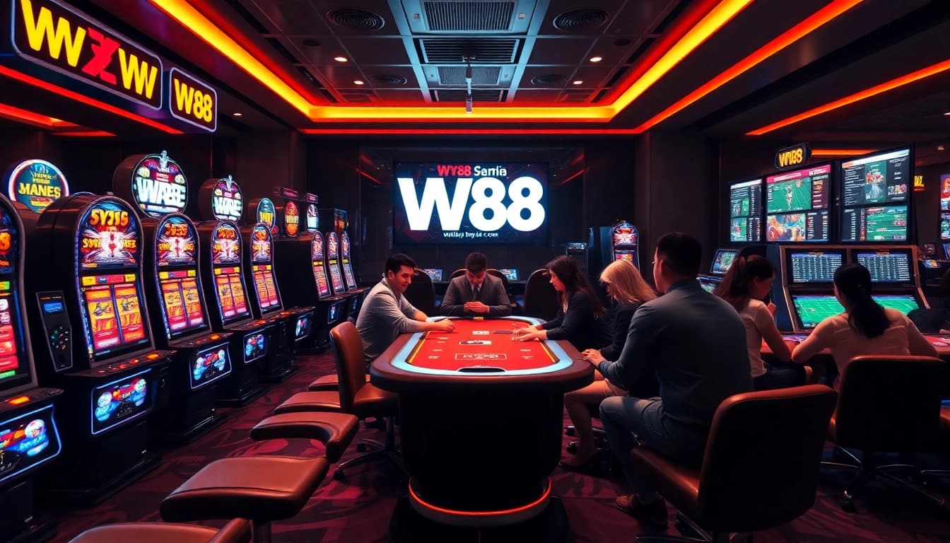 Exciting online gambling experience at ww88.de.com with vibrant games and friendly dealers.