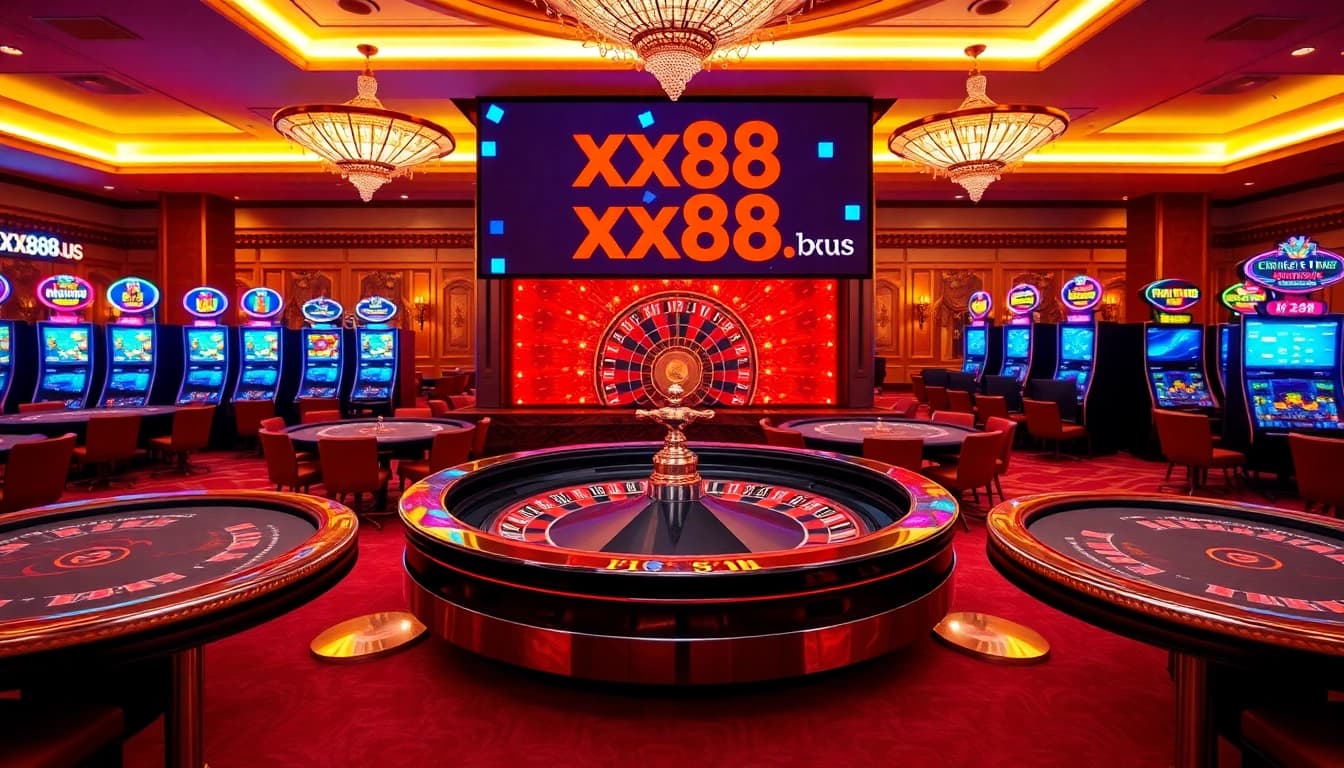 Experience thrilling games at https://xx88.us/ with exciting roulette and poker action.