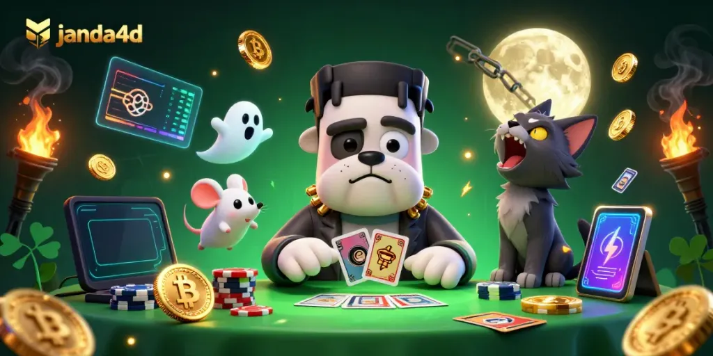 Janda4d menunjukkan taruhan bola yang menarik dengan karakter monster di meja hijau