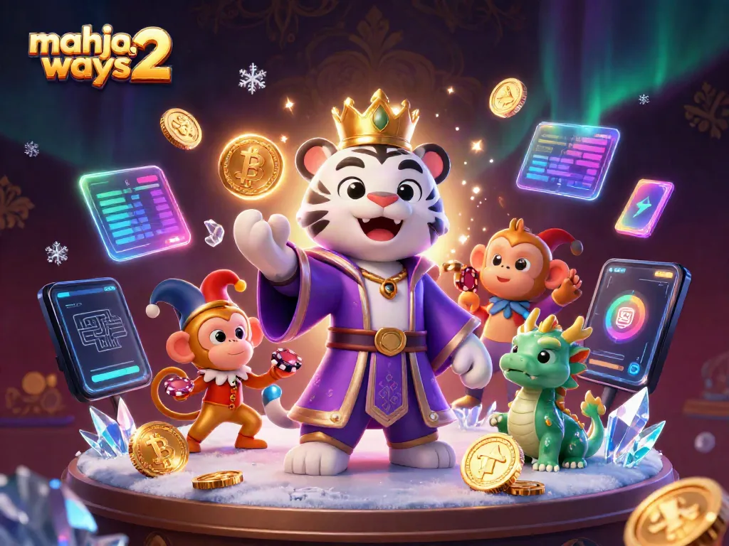 Experience thrilling gameplay in Mahjong Ways 2, featuring enchanting characters and dynamic casino elements.