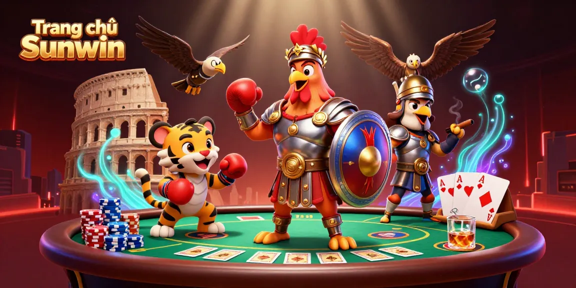 Experience thrilling gameplay at Trang chủ Sunwin with exciting poker action and vibrant casino visuals.