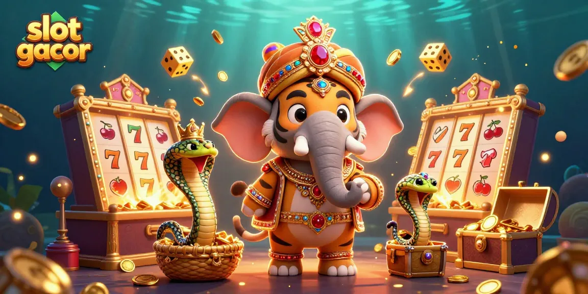 Rasakan sensasi slot gacor dengan ilustrasi digital 3D yang hidup menampilkan kegembiraan jackpot.