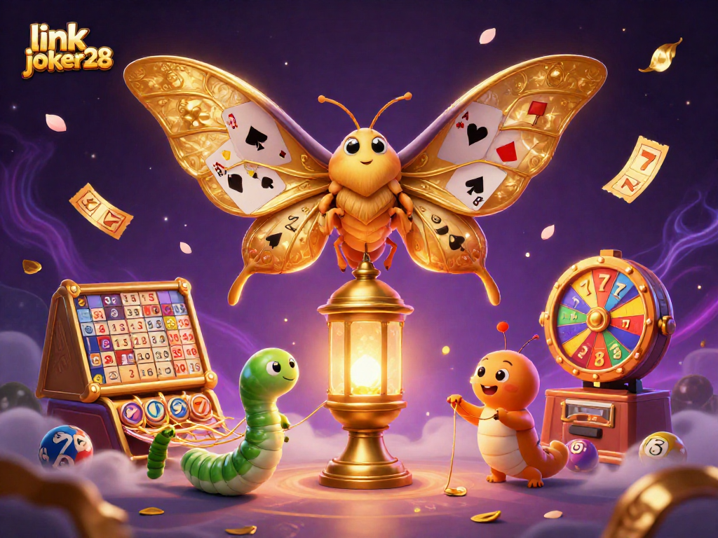 Mainkan slot gacor hari ini melalui link joker28, dengan warna cerah dan suasana kasino yang memukau.