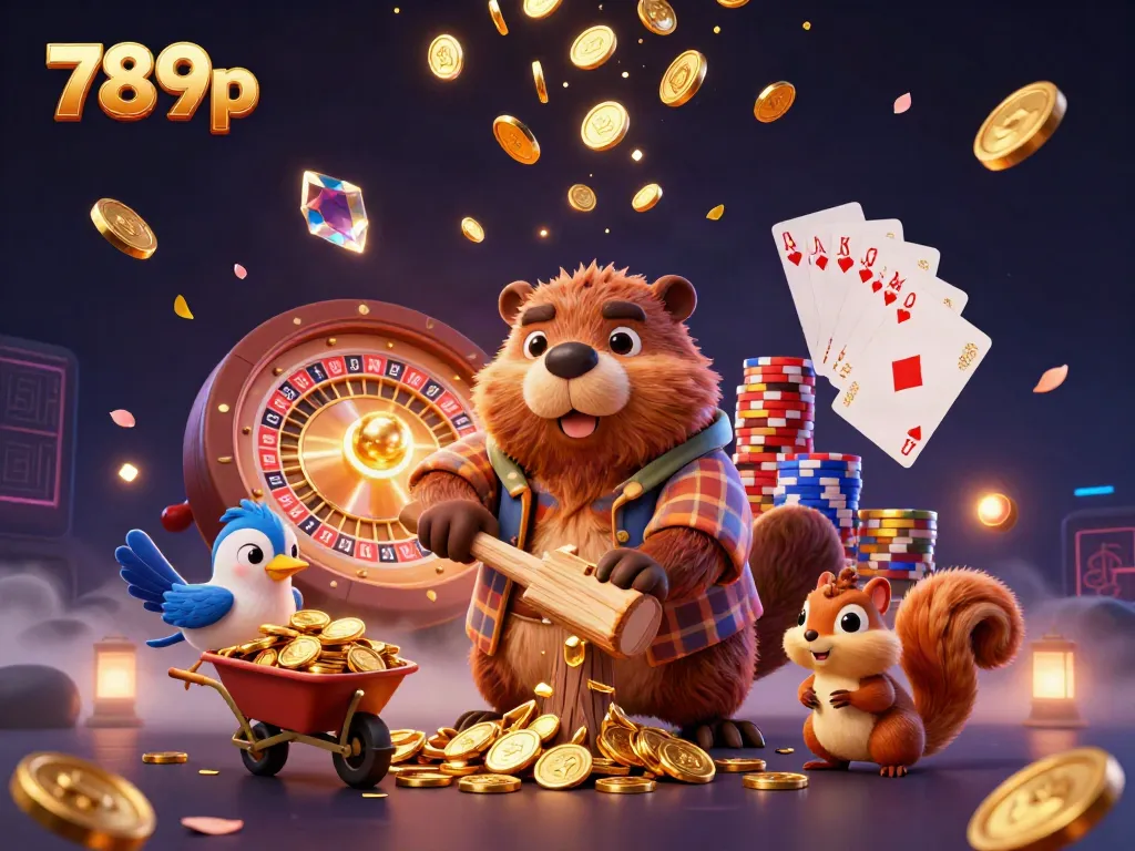 Chop coins with the 789p beaver and friends in a casino-themed fantasy world full of action.