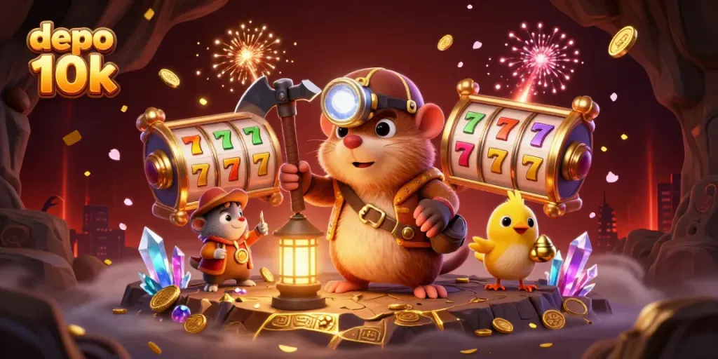 Mainkan depo 10k dalam suasana berkilau, sambil berburu keberuntungan dan maxwin di dunia slot.