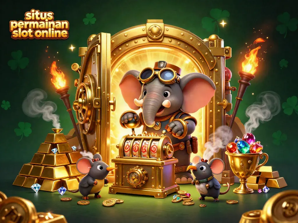 Memenangkan jackpot di situs permainan slot online dengan mesin slot yang megah dan karakter menarik.