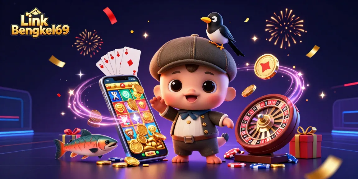 Spin and win at Link Bengkel69 with exciting slot games and vibrant casino elements.
