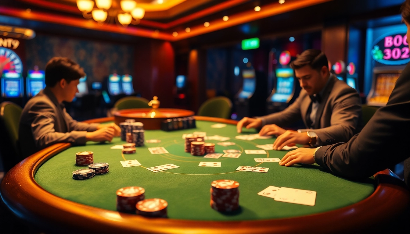 Experience high-stakes poker at https://i9bett.cn.com/, featuring luxury, strategy, and suspenseful moments.