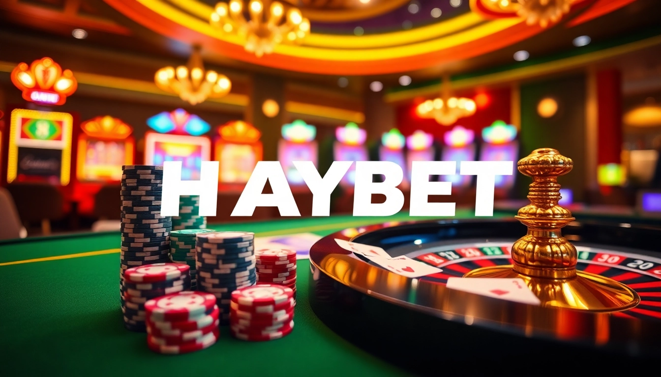 Experience HAYBET with exciting casino games and vibrant gambling ambiance.