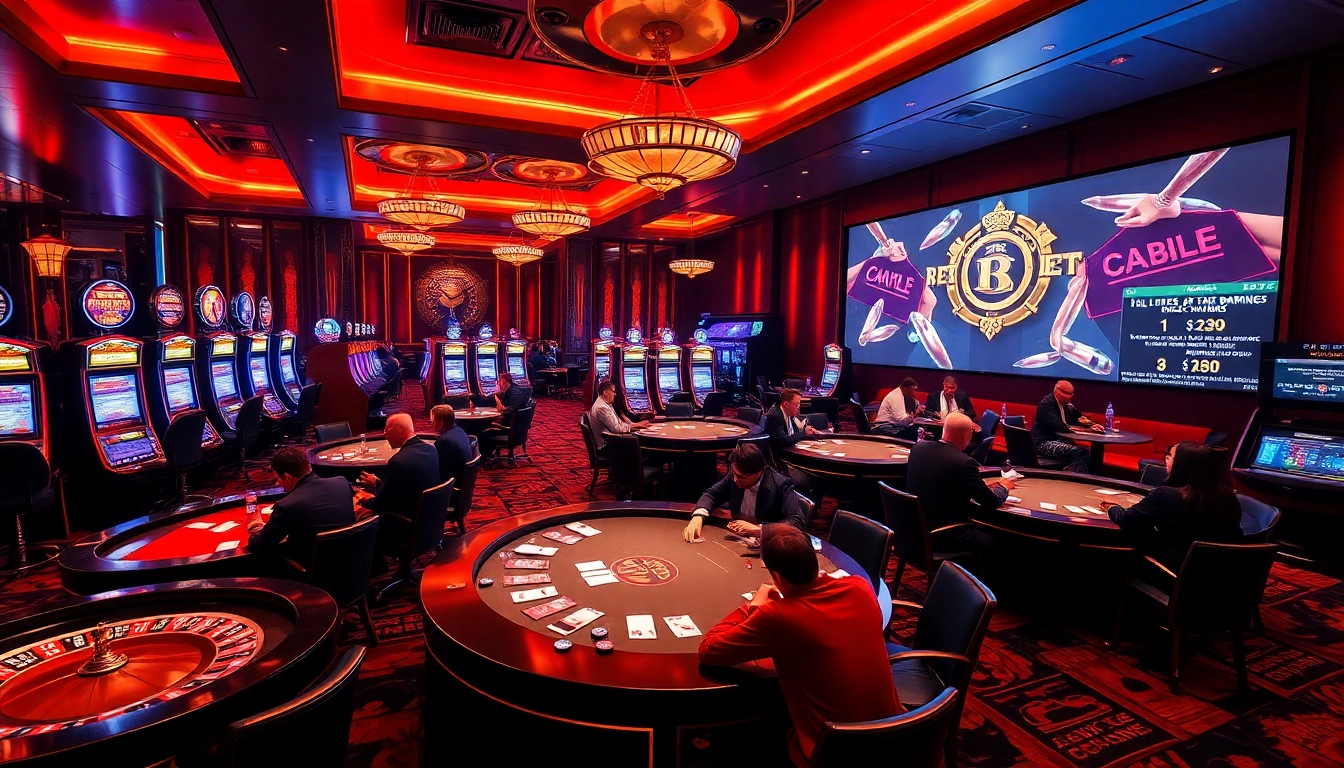 SODO66 players experience excitement at luxury casino tables with cards and poker chips.
